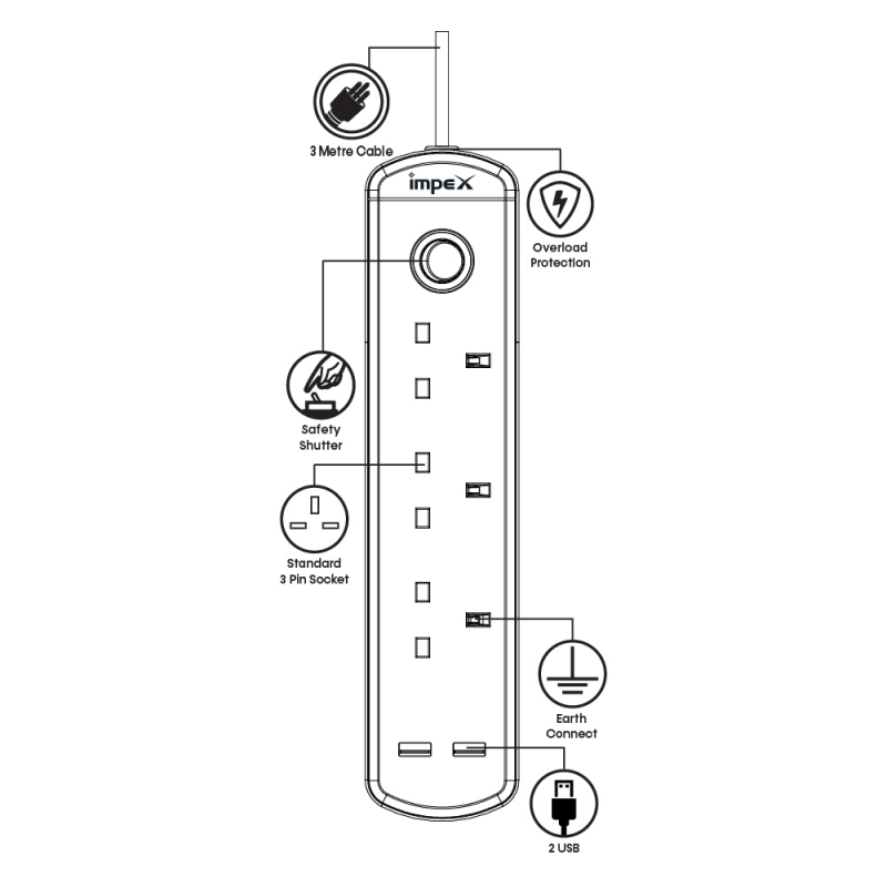 Extension Cord | PS 7403