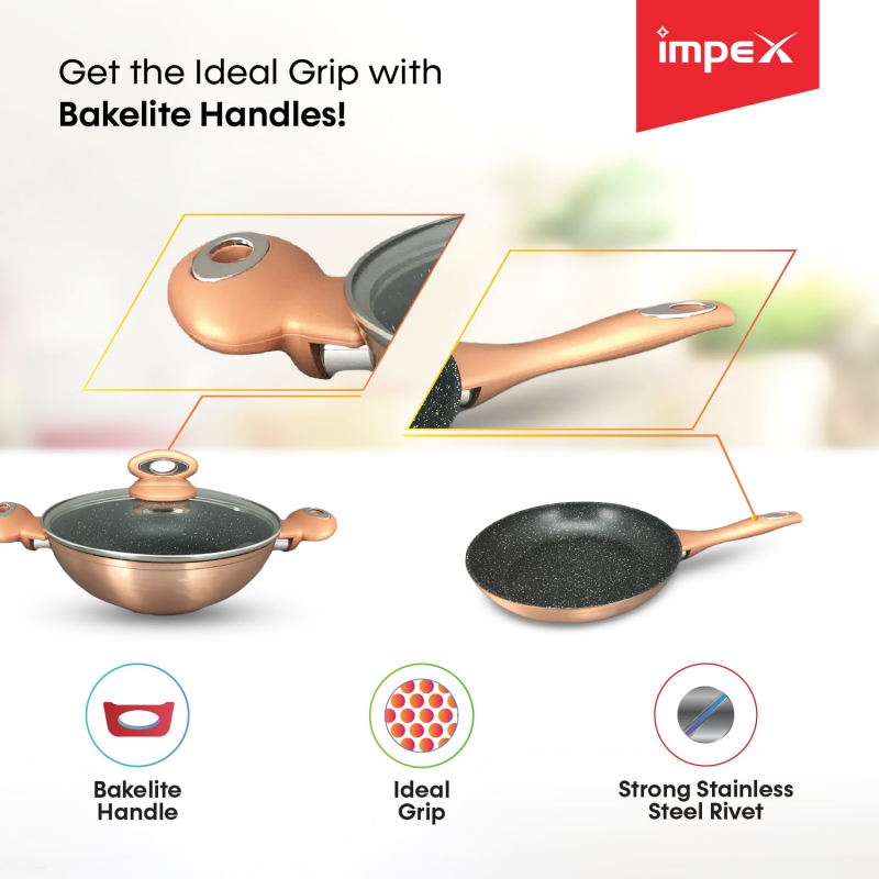 GEM 4S | 10 Pcs Forged Cookware Set