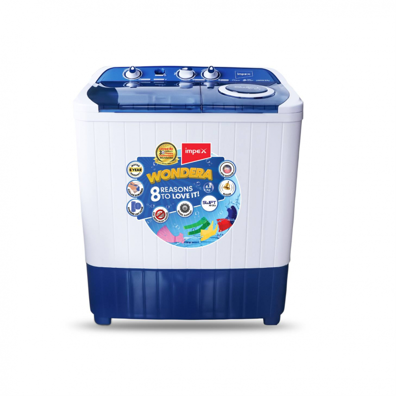 WONDERA WIZ 65SABL | Semi-Automatic Top Load Washing Machine