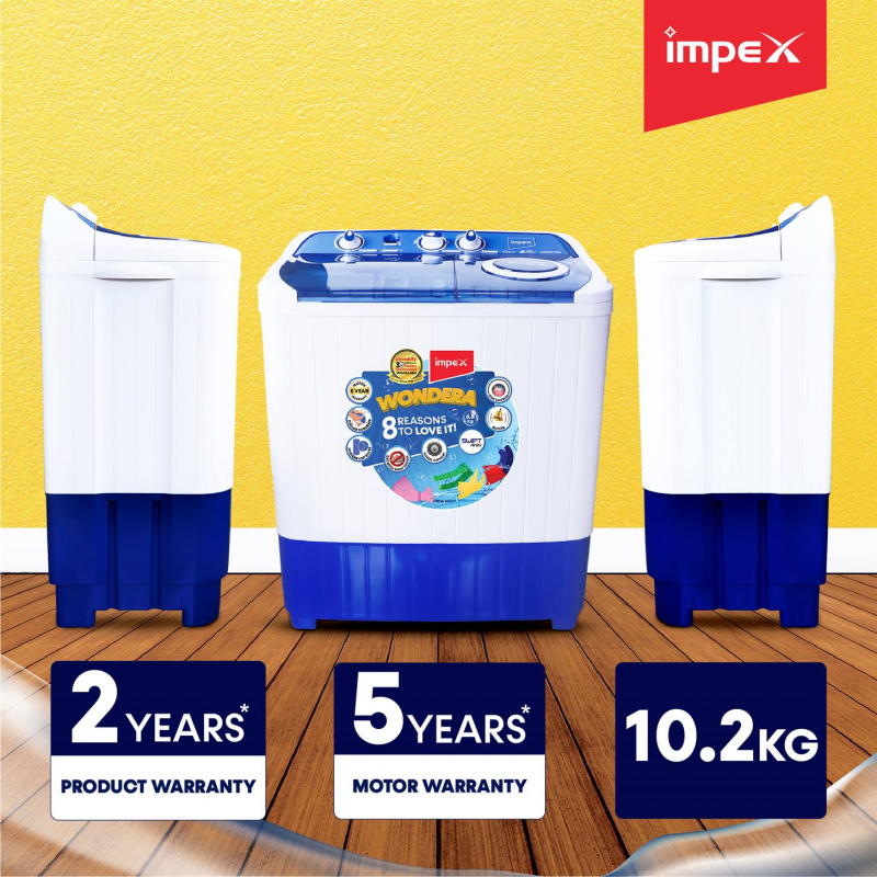 WONDERA WIZ 65SABL | Semi-Automatic Top Load Washing Machine