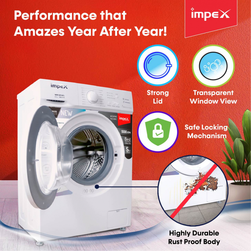 IWM60FAFL | 6Kg Fully Automatic Front Load Washing Machine