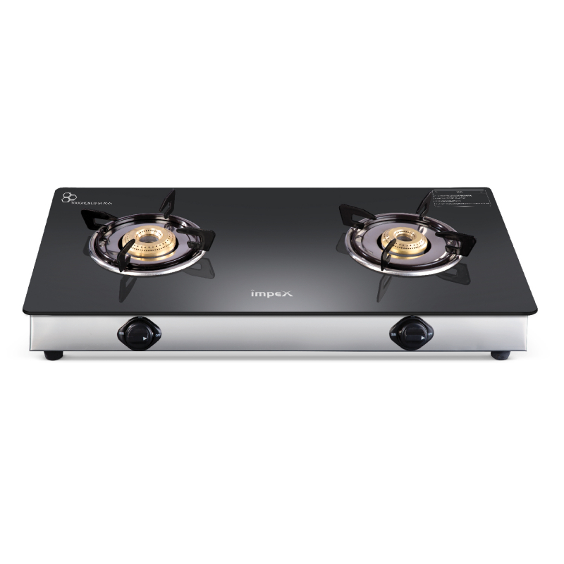 Auto Ignition Glasstop Gas Stove 1212C