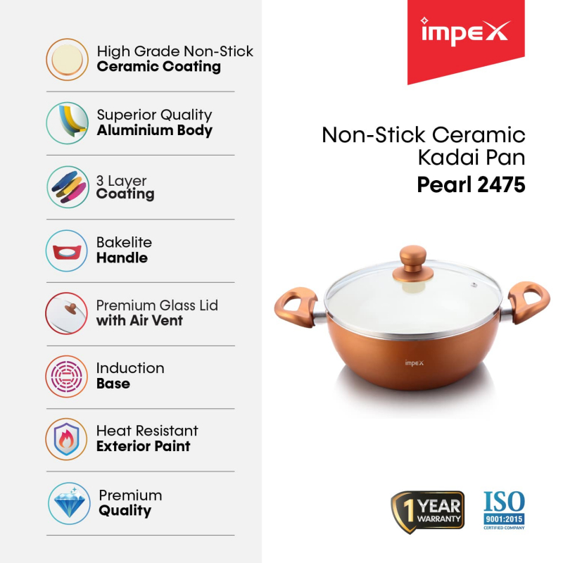 Pearl 2475 Kadai Pan
