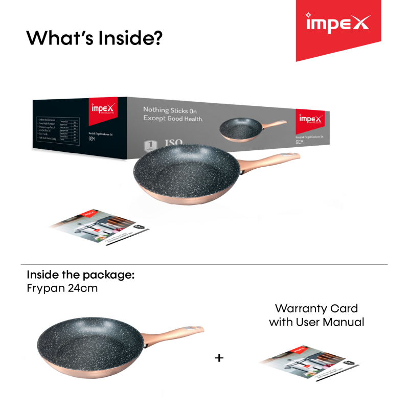 GEM 2450 | Forged Aluminium Frypan