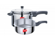 Compatible Single Lid Aluminium Pressure Cooker | IPC 5C3