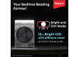 Breeze D4 | Solar Rechargeable Fan with Battery Backup & LED Light