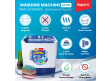 WONDERA WIZ 65SABL | Semi-Automatic Top Load Washing Machine