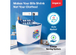 WONDERA WIZ 85SABL | Semi Automatic Top Load Washing Machine