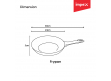 GEM 2450 | Forged Aluminium Frypan