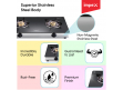 Auto Ignition Glasstop Gas Stove 1212C
