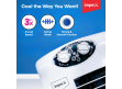 Twister Plus | Bladeless Tower Fan - White