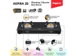 Glasstop Gas Stove ASPIRA 2B