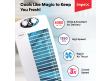 Twister Plus | Bladeless Tower Fan - White